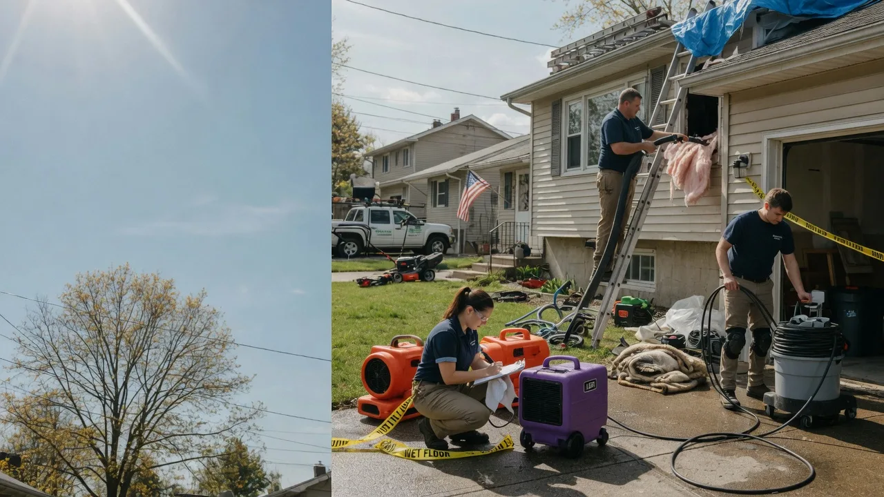 Emergency Water Removal in East Springfield, OH near me